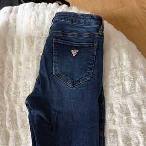 Guess Women's Dark Blue Skinny Jeans